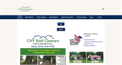 Desktop Screenshot of cnyroofcleaning.com